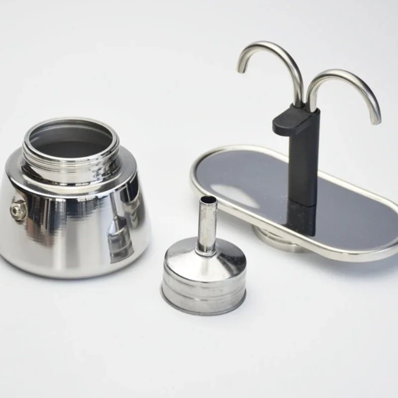 200ML Mini Moka Pot Double Tub - đánh giá và giá Quality Coffee Equipment