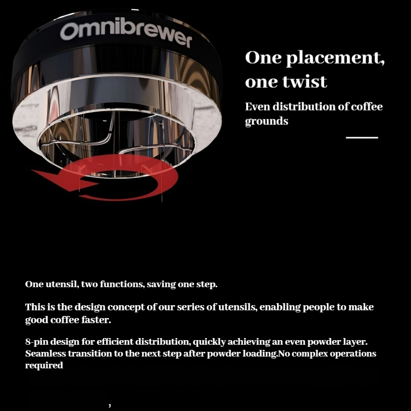 NEW Omnibrewer Dosing Ring & W - đánh giá và giá Coffee Distribution Tool