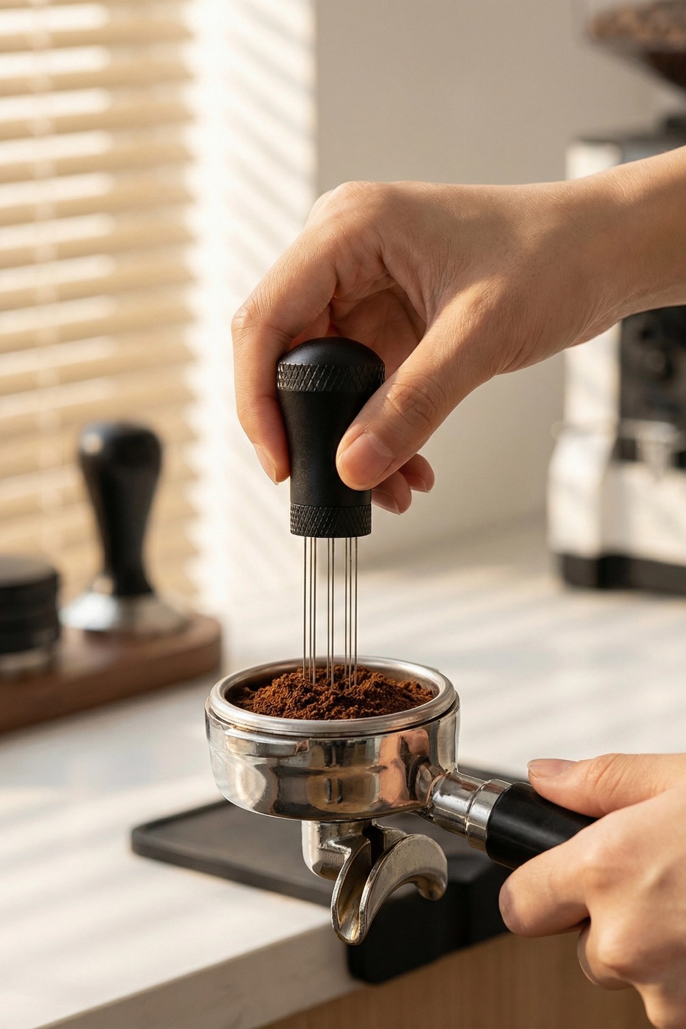 Espresso Stirrer Distribution  - đánh giá và giá Quality Coffee Equipment