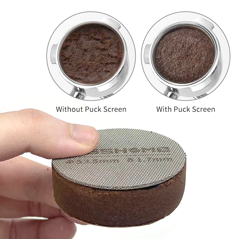 Coffee Puck Screen 51mm 53.5mm - đánh giá và giá Quality Coffee Equipment