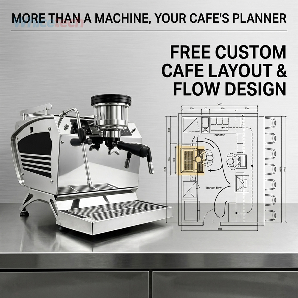 for 3000W Commercia Espresso M - đánh giá và giá Coffee Equipment For Espresso Machine