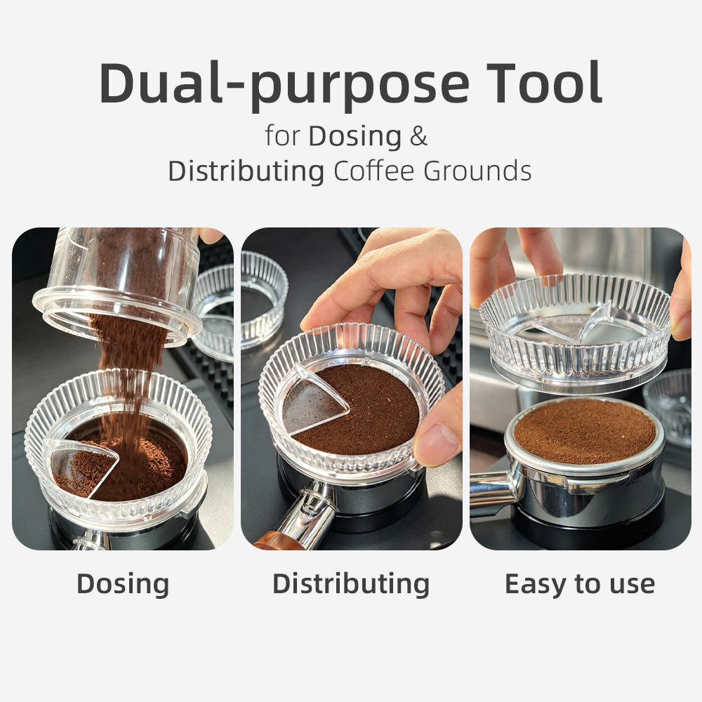 Coffee Dosing Ring Dual Purpos - đánh giá và giá Coffee Distribution Tool