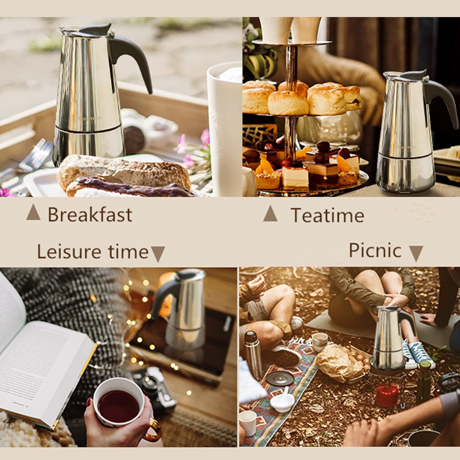 4/6/9 ly Moka nồi Caffe máy Es - đánh giá và giá Quality Coffee Equipment