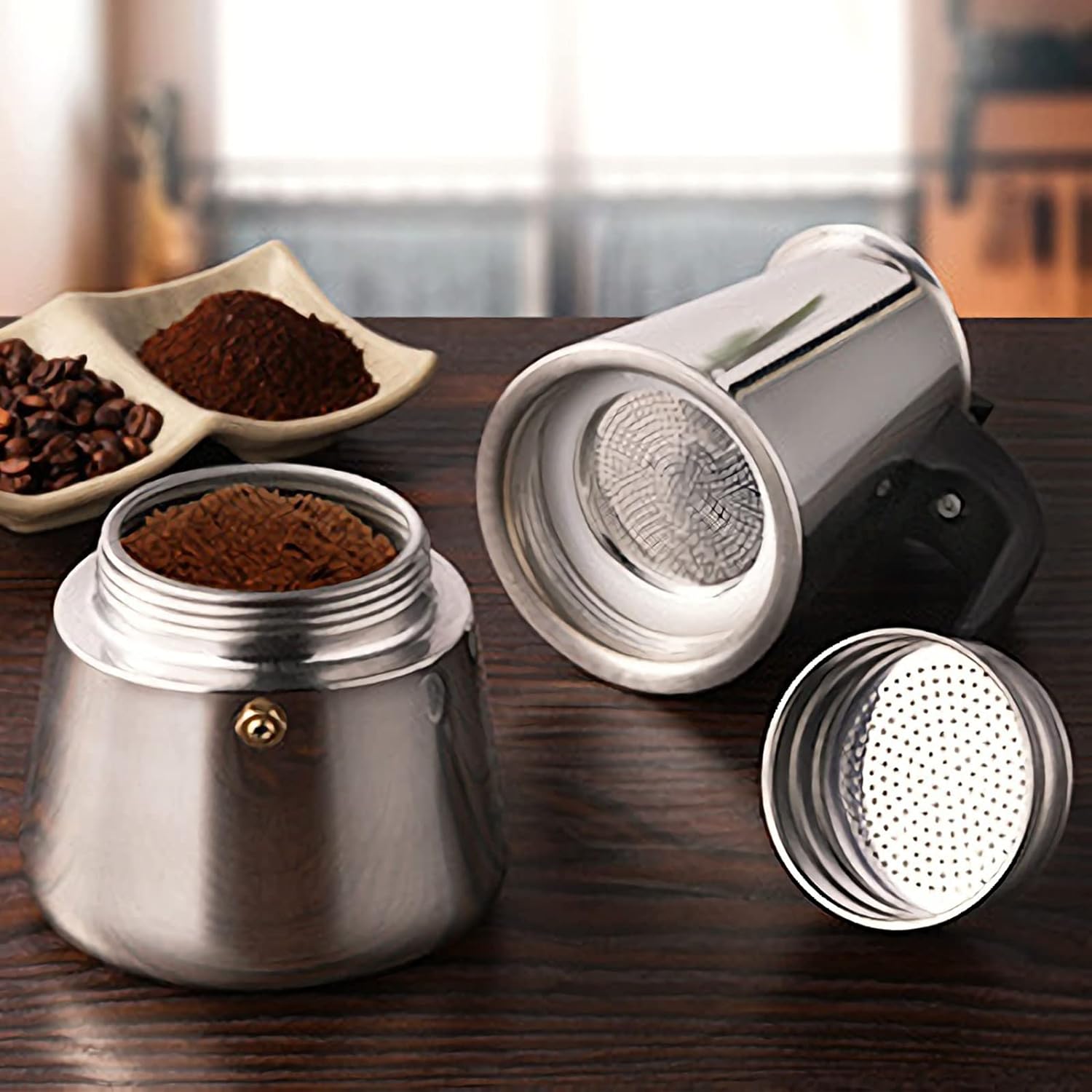 4/6/9 ly Moka nồi Caffe máy Es - đánh giá và giá Quality Coffee Equipment