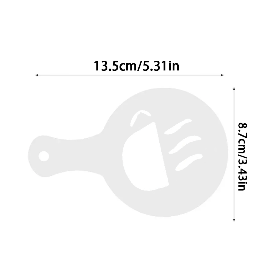 16pcs Coffee Latte Art Stencil - đánh giá và giá Coffee Shop Equipment