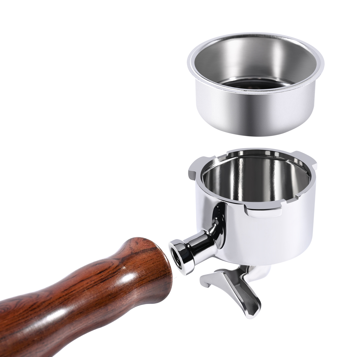 51mm Double Spout Coffee Porta - đánh giá và giá Coffee Equipment Espresso