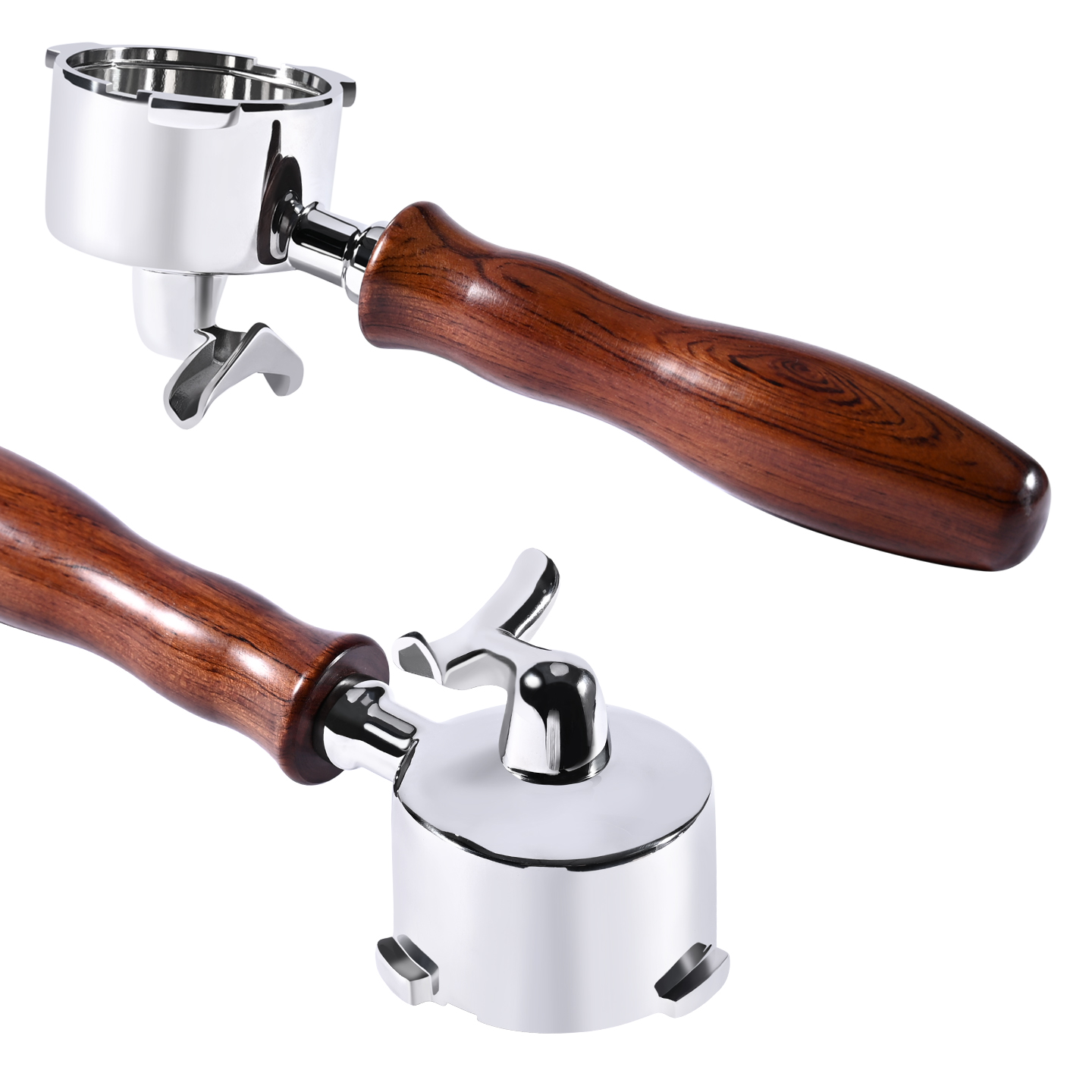 51mm Double Spout Coffee Porta - đánh giá và giá Coffee Equipment Espresso