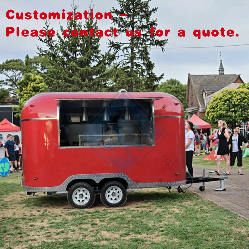 custom.Large Food Trailer Full - đánh giá và giá Coffee Shop Equipment