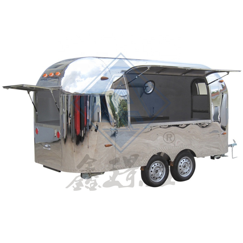 custom.Large Food Trailer Full - đánh giá và giá Coffee Shop Equipment